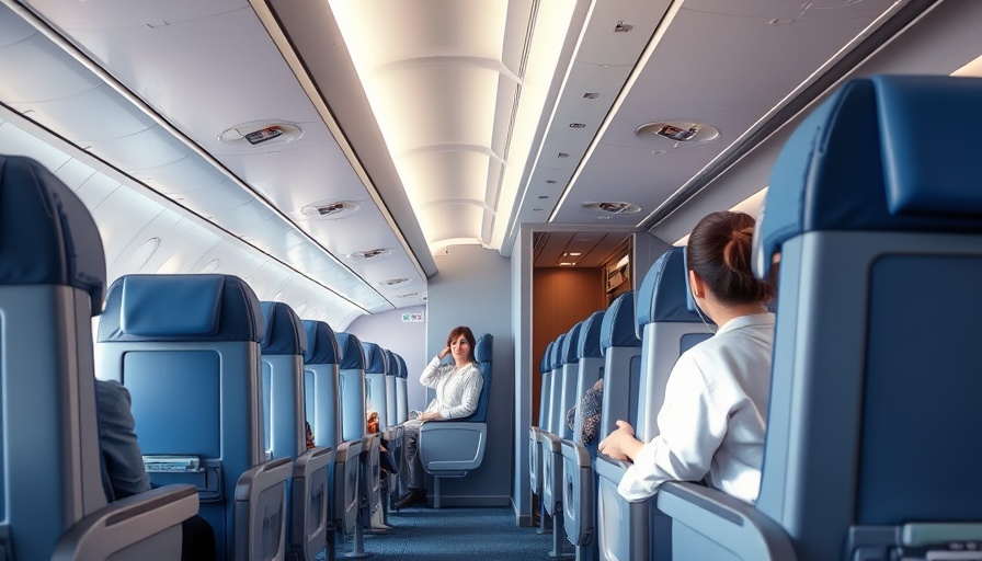 View of Alaska Airlines First Class and Main Cabin options in airplane.
