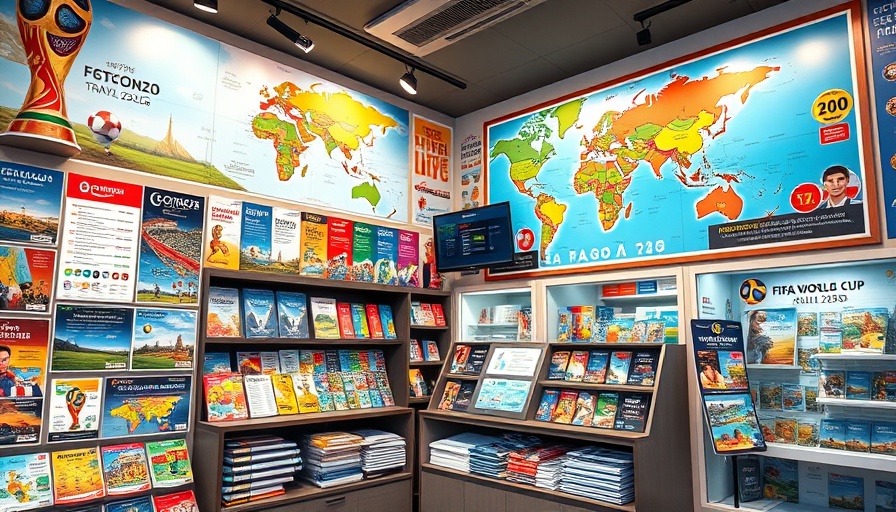 Travel agency with World Cup 2026 travel packages.