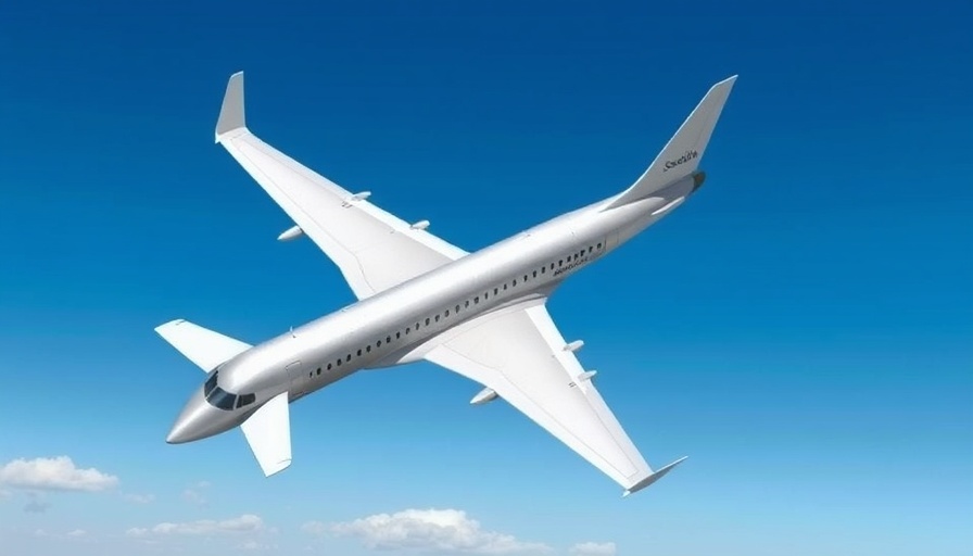 Modern airplane in clear sky representing Saudi Arabia aviation market.