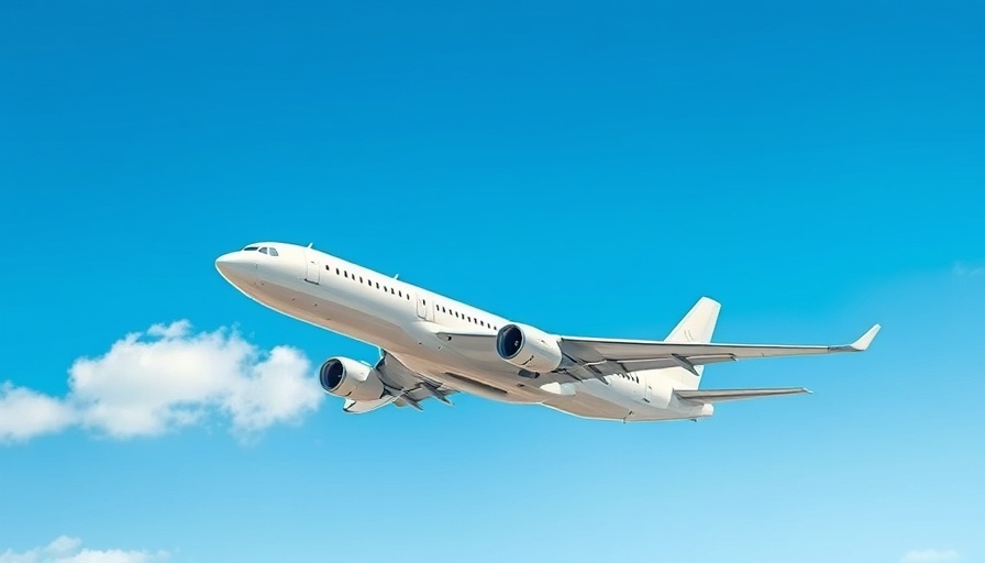 Etihad Airways airplane in clear sky, highlighting tariff challenges
