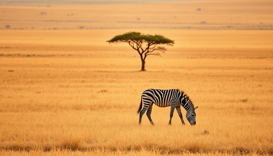 Zebra grazing in Etosha National Park's golden savanna