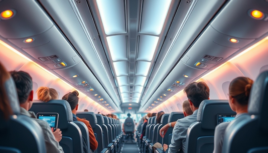Finnair Native Order Travel Technology in a modern airplane cabin.