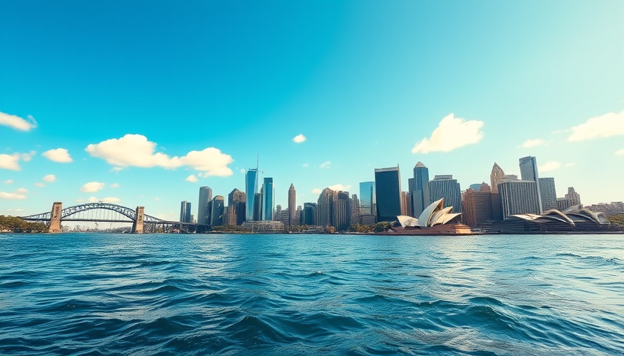 Australia Partner Visa Requirements 2025: Sydney skyline on a sunny day.