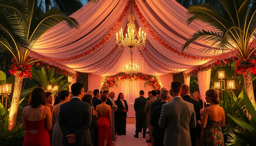 2025 Caribbean Gala Ceremony with guests in vibrant setting.
