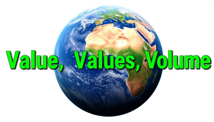 Earth with text highlighting sustainable travel trends.