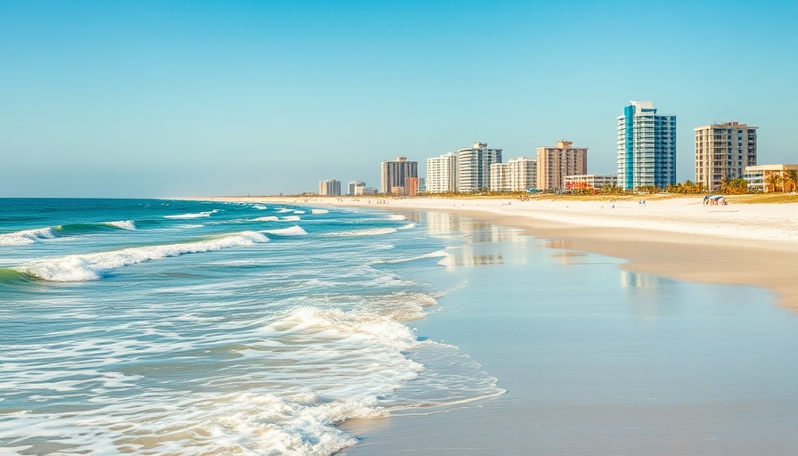 Beautiful beach for a coastal Alabama weekend getaway