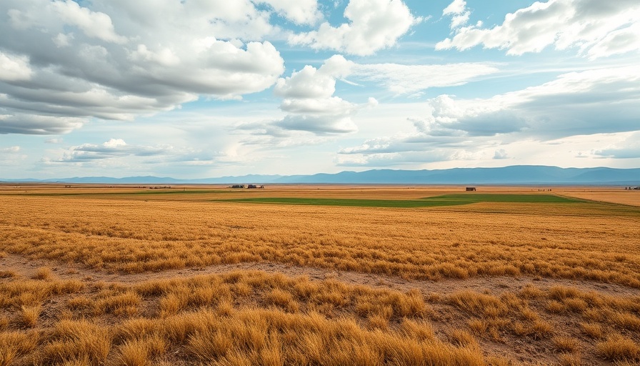 Scenic Vancouver BC landscape with open field and mountains.