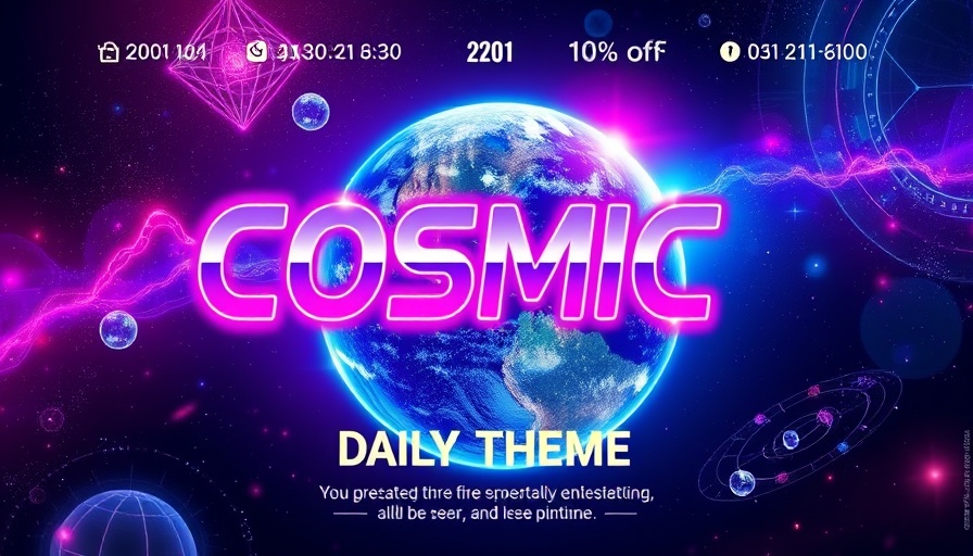 Groove Cruise 2026 themes poster with cosmic Earth backdrop.