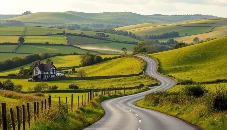 Scenic landscape in Devon, perfect for a family itinerary.
