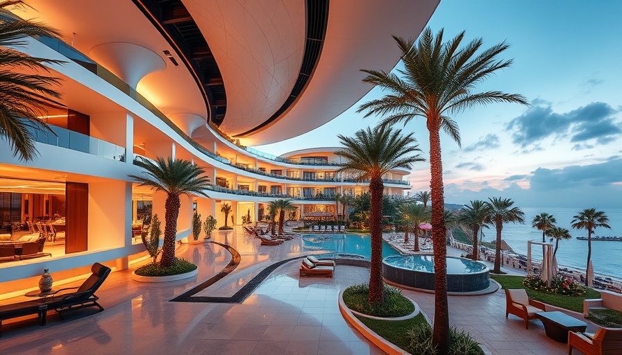 Modern hotel designs highlighting Hilton Triples Presence in Africa.