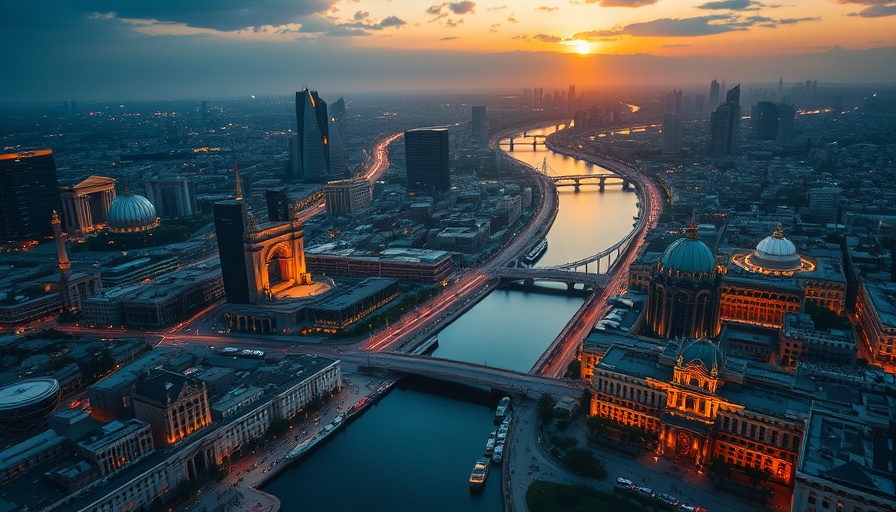 Aerial view of Cairo and Nile River highlighting travel news in Egypt.