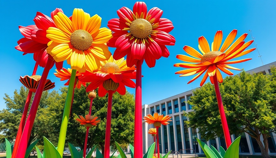 Futuristic sculptures at a family-friendly Seattle museum.