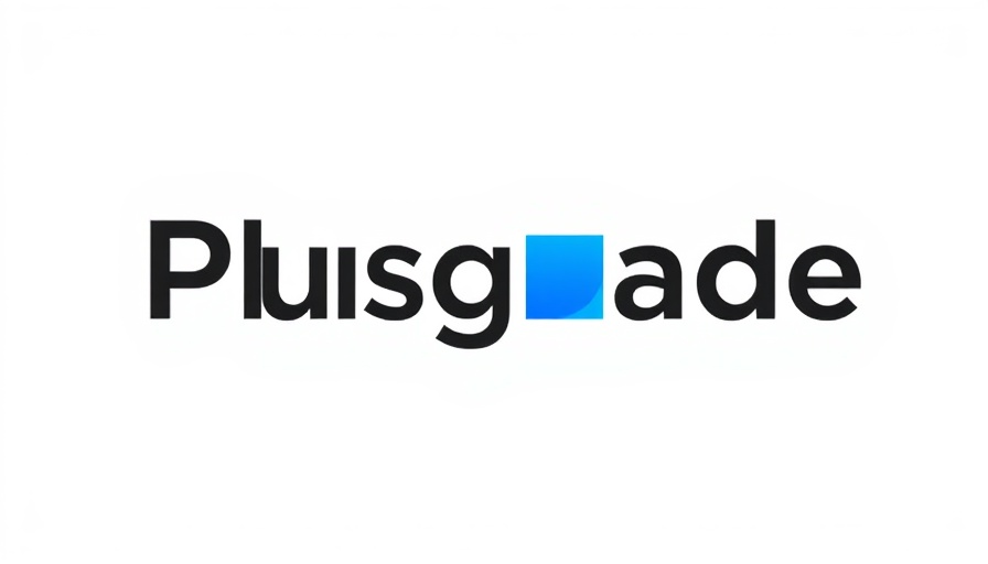Minimalistic Plusgrade logo in travel news context.