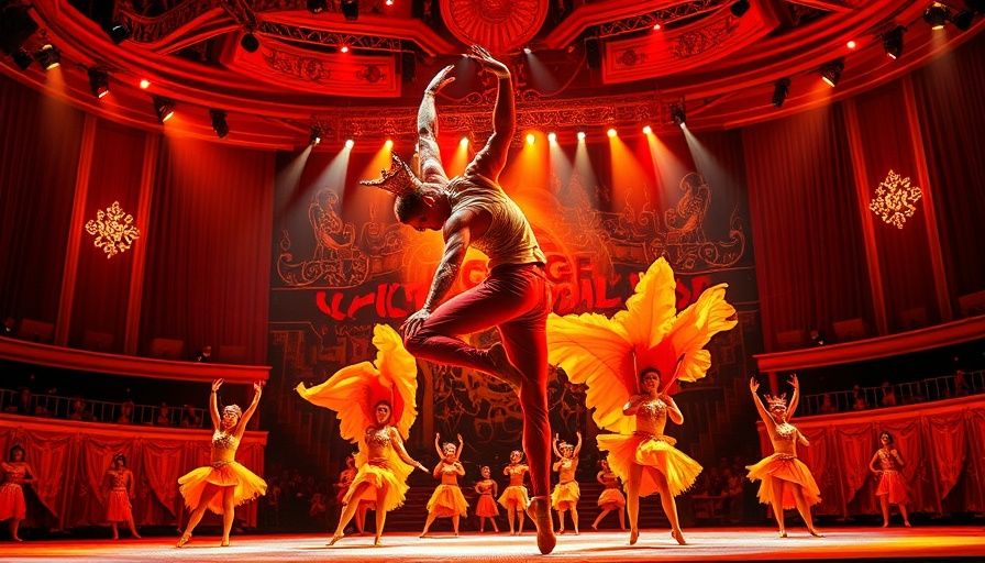 Family Adventure to Cirque du Soleil: dynamic acrobats on stage.