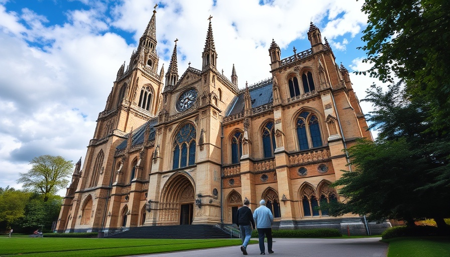 Family adventure in Norwich with a historic cathedral in the background.