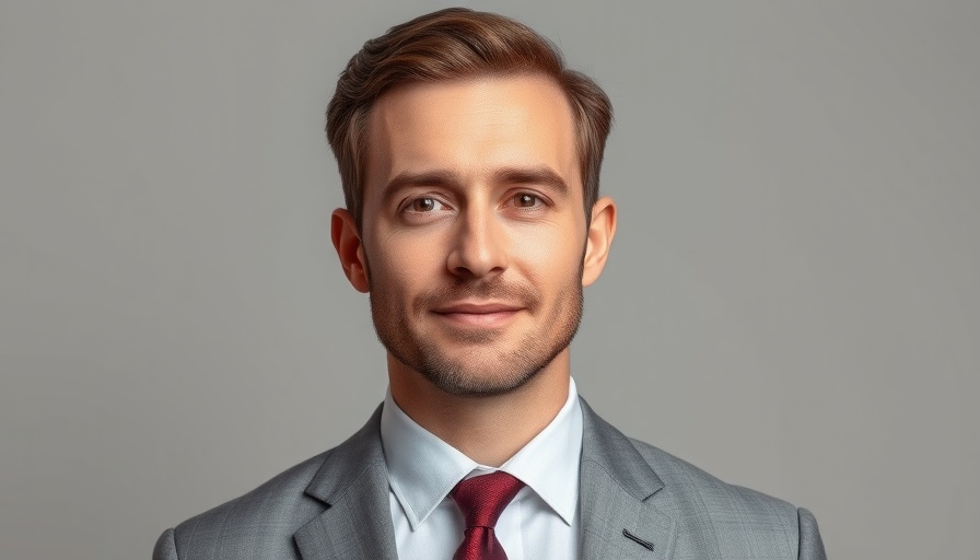 Formal portrait of a well-dressed man in a studio.