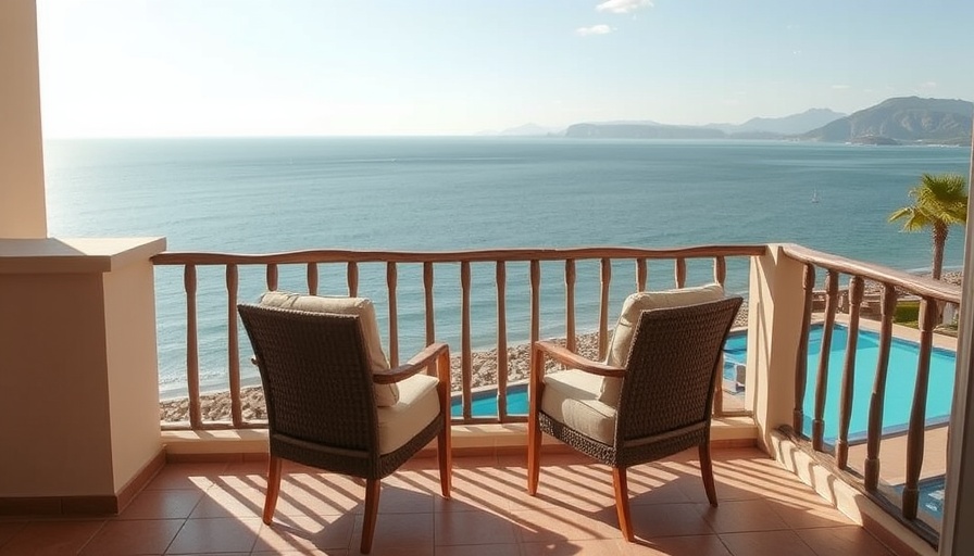 Balcony view at Elisso Hotel Kefalonia, perfect destination guide.