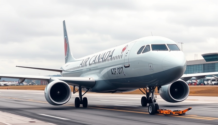 Air Canada Cargo eBooking experience with plane on runway