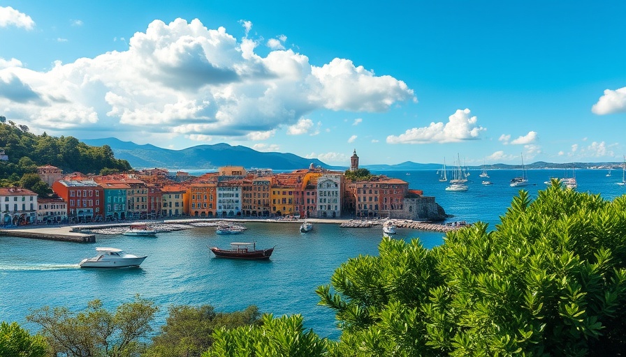 Scenic coastal town in Italy, showcasing colorful buildings and serene sea, one of Italy's hidden gems.