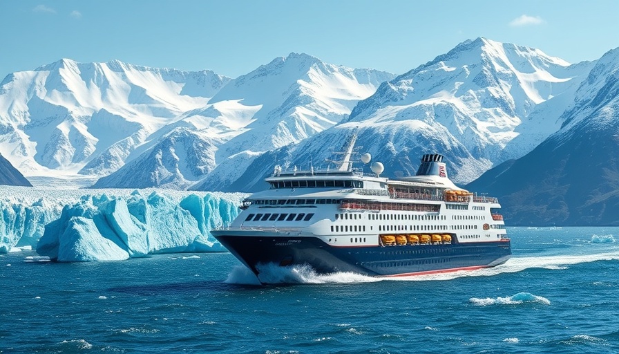 Family adventure Alaska cruise with scenic glacier view.
