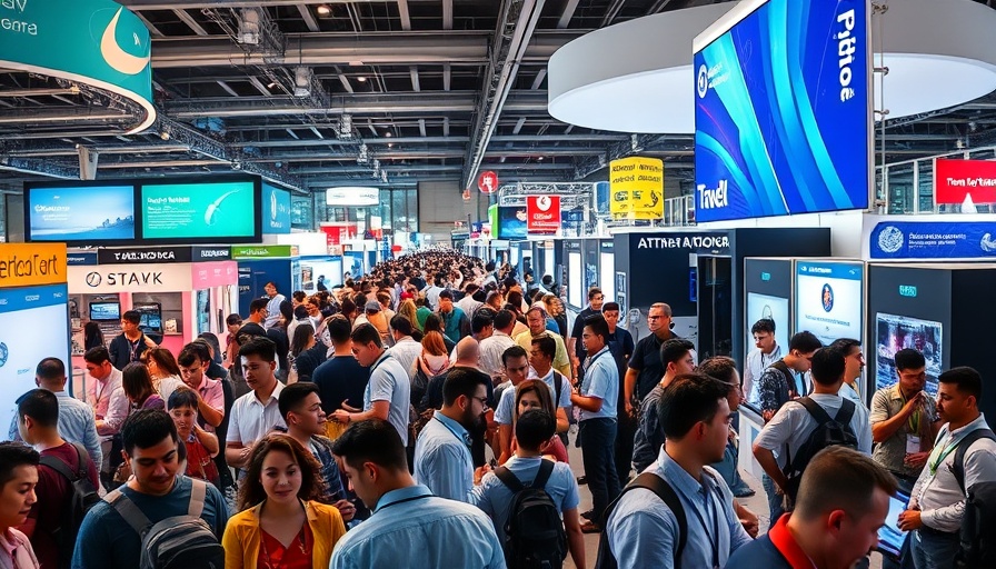 AI travel planning UAE exhibition showcasing travel tech innovations.