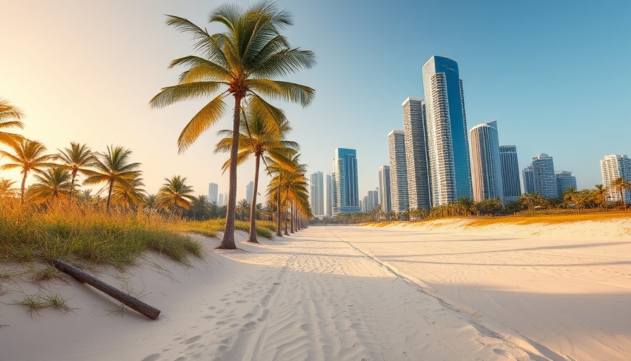 Eurowings medium-haul destinations include stunning beach and city skyline.
