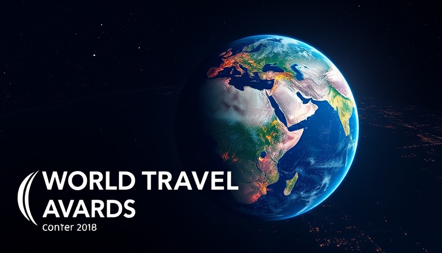 World Travel Awards voting campaign, Earth from space.