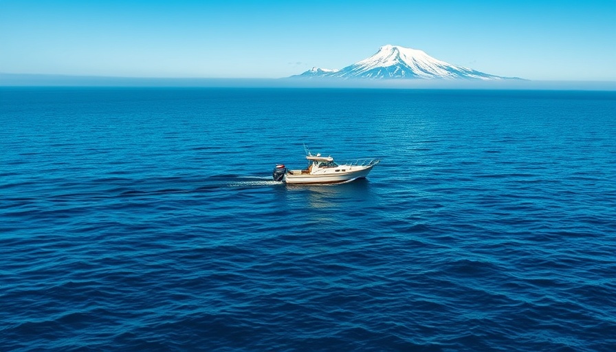 Tranquil boat on ocean symbolizes love in family relationships.