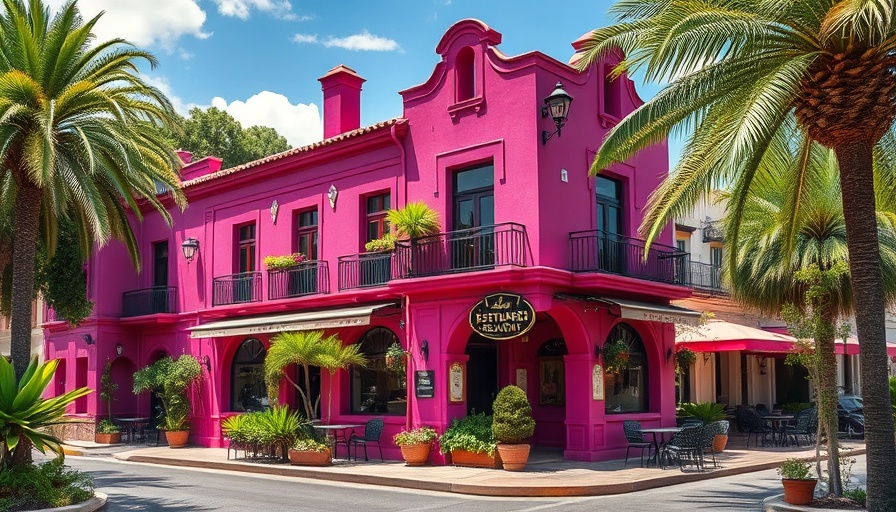 Charming restaurant in Daytona Beach showcasing local culinary delights.