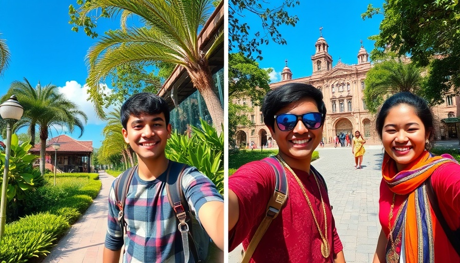 Instagrammable spots in Taipei: scenic views and cultural attire fun.