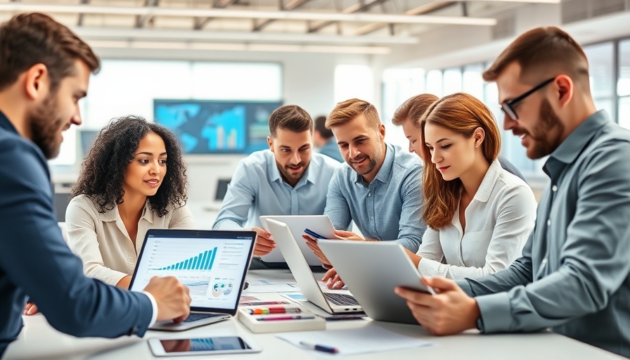 Professionals analyzing data in modern office for data-driven destination management.