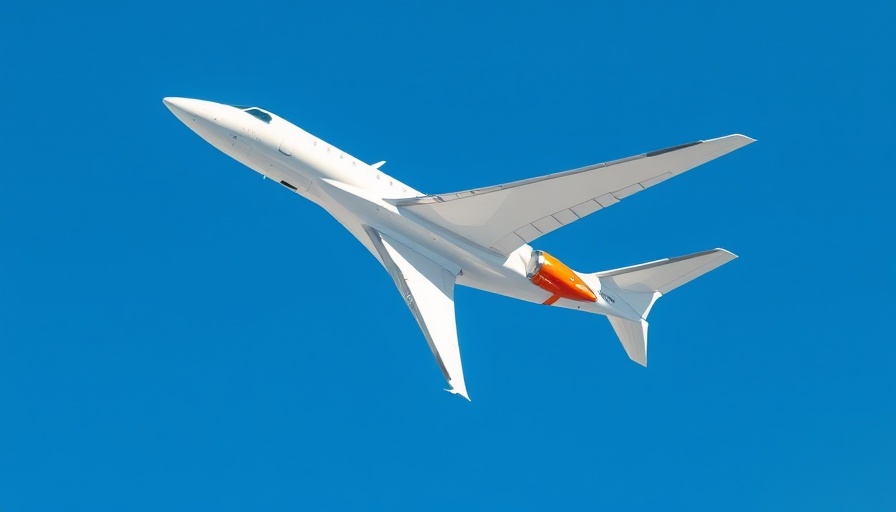 Modern airplane in flight symbolizing how to choose travel destination