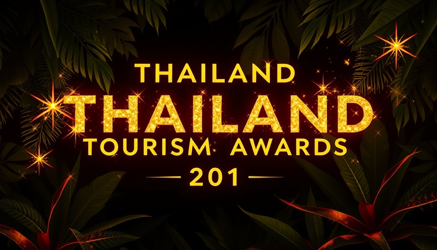 Thailand Tourism Awards 2025 announcement, highlighting sustainability.
