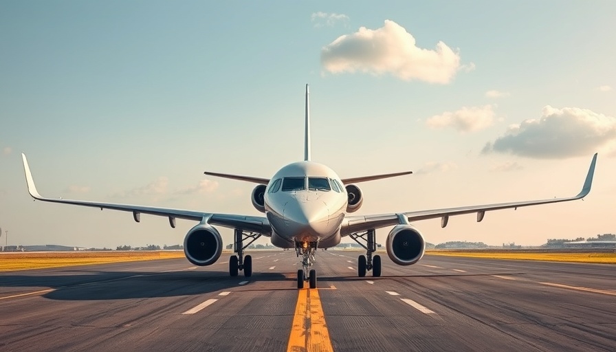 Contour Airlines jet on runway ready for Caribbean travel.