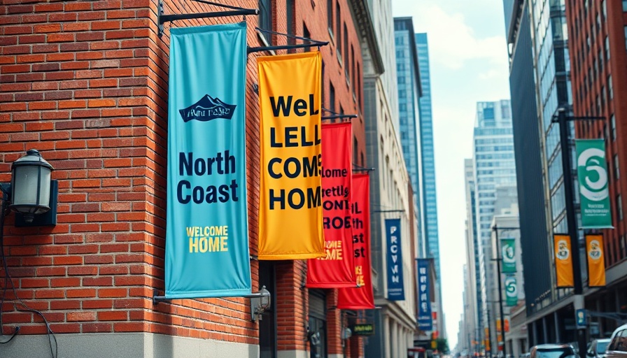 Colorful welcome banners at cultural events today.