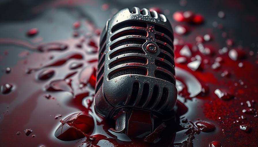 State of debate in tourism illustrated by a broken microphone.