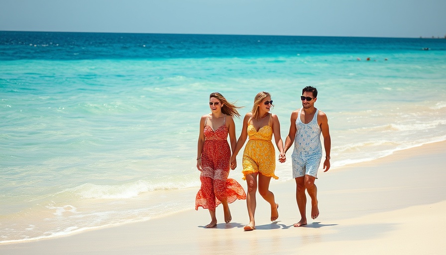 Family enjoys a day at the beach, illustrating how to pick a travel destination.