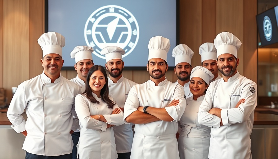 Group of chefs in a Culinary Arts Apprenticeship Programme