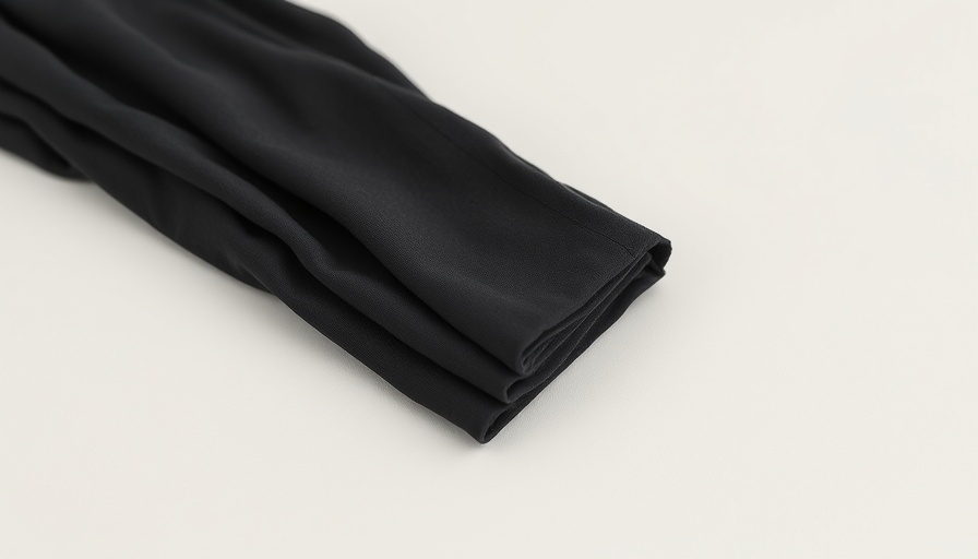 Minimalist folded fabric for travel on a budget.