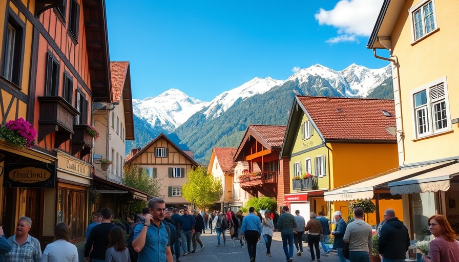 Explore how to choose travel destination in charming European village.