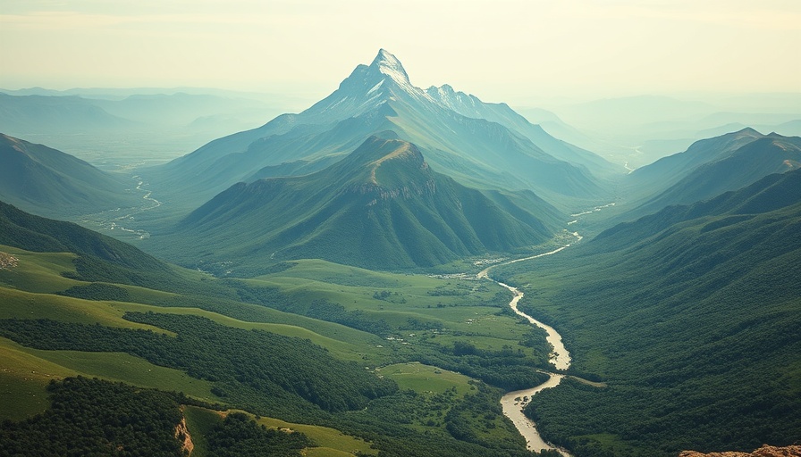 Mountain landscape for how to pick a travel destination.