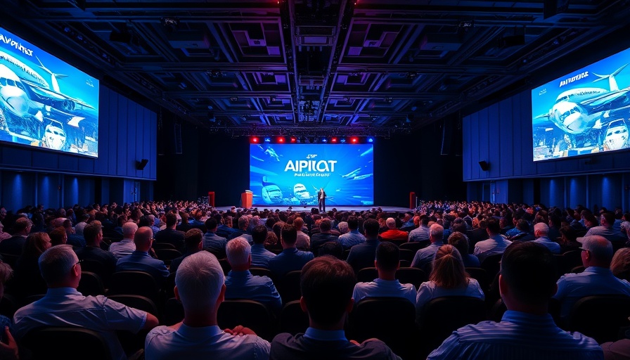 2025 aviation start-up competition conference with engaged audience.