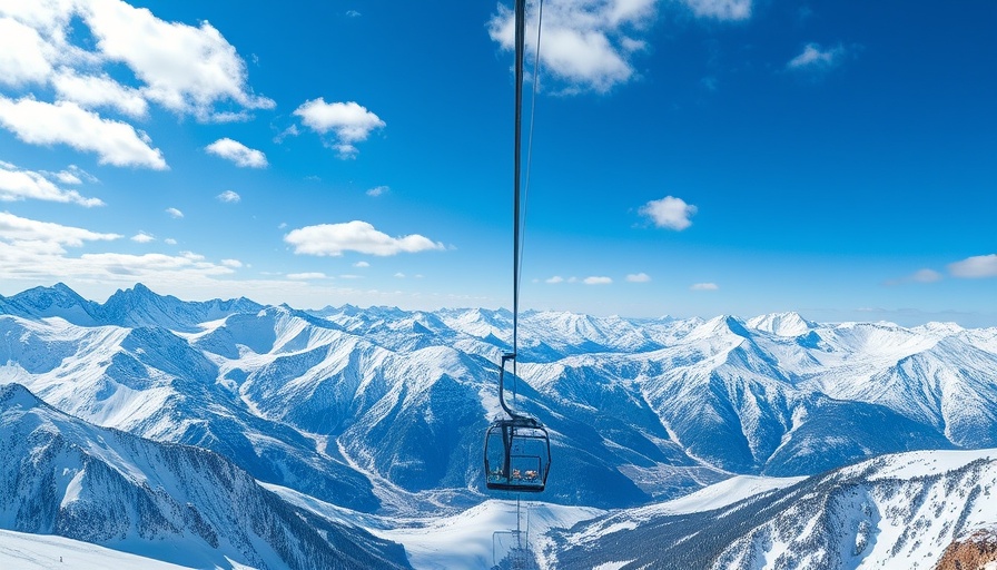 Ski resort with mountains and lift showcasing value for money.