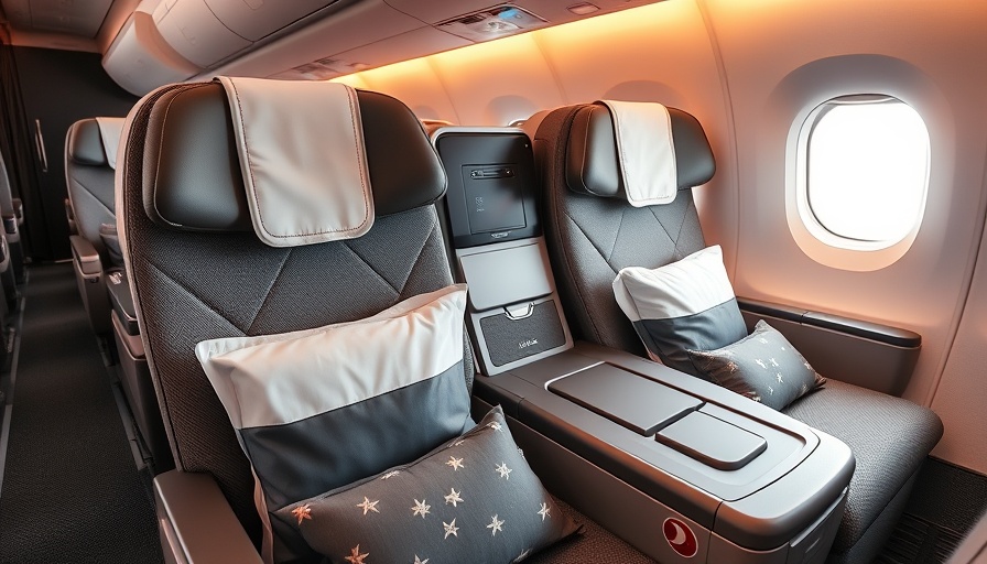 Luxurious Turkish Airlines Business Class A350 seats in modern cabin.