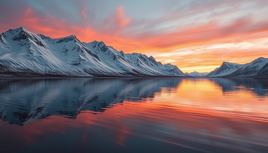 Jet2.com Iceland programme scenery with snow-covered mountains.