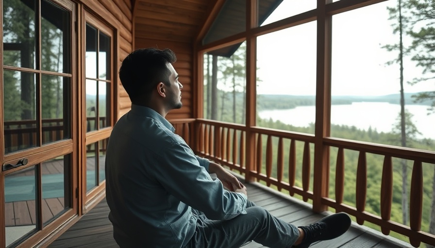 Sweden Tourism Prescription Wellness: Tranquil lakeside view from wooden cabin.
