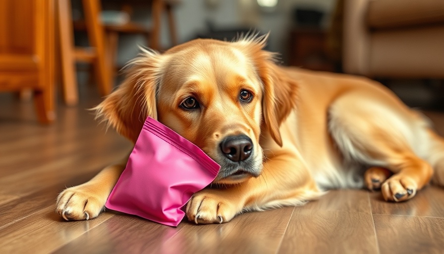 Cute dog with pink treat pouch for Puppington 3-in-1 Crossbody Dog Treat Pouch Review.