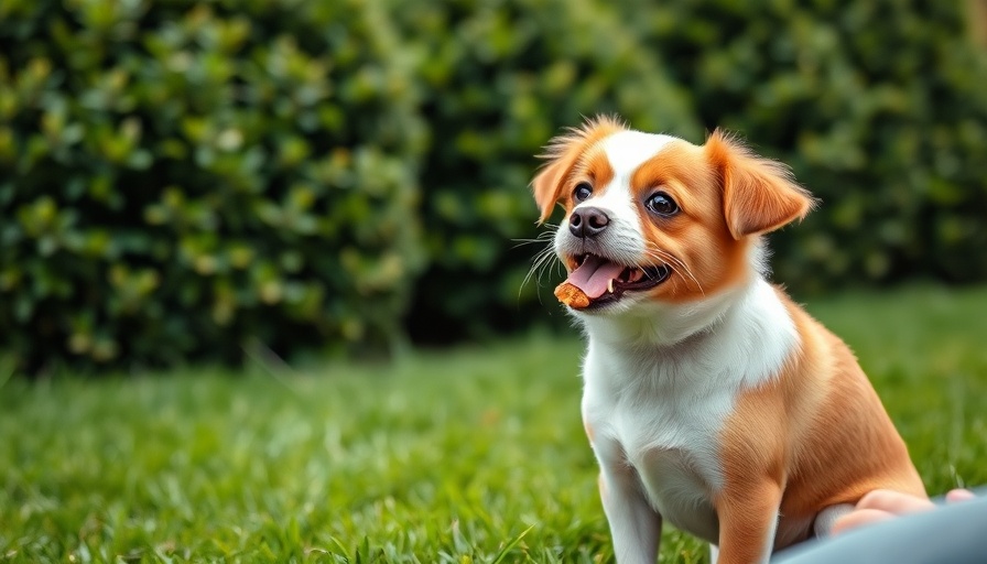 Small dog receiving treat, best dog treats for sensitive stomachs.