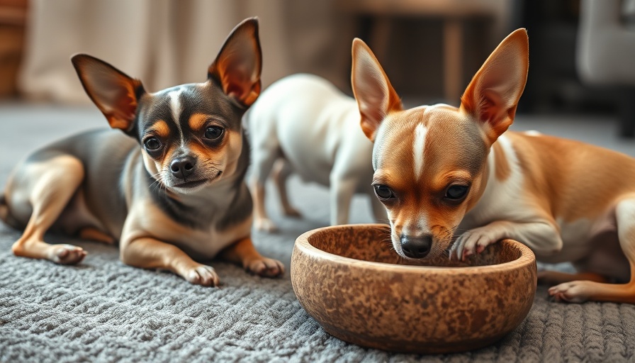 Two chihuahuas with flexible routines indoors.