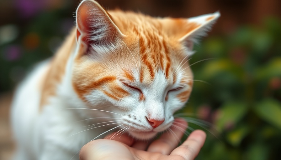 Are cats ticklish? A cat enjoys gentle touch.